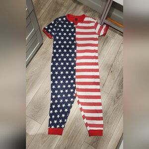 🌟 Patriotic Stars and Stripes Onesie